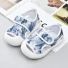 Flat shoes Summer Kids Sandals 14T Unisex Baby Breathable Air Mesh Shoes Antislip Soft Sole First Walkers for Toddler Infant Casual 231216