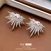 Dangle Earrings Mangxing Spike Korean INS Cool And Individualized Design Light Luxury Premium