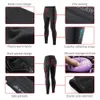 Pantalons de cyclisme WOSAWE femmes pantalons de cyclisme hiver thermique VTT pantalons longs respirant collants de vélo 3D Gel Pad Shorts garder au chaud 231216