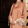 Ubranie etniczne 2023 Długie luksusowe sukienki wieczorowe na specjalne wydarzenia Abaya Dubai Cocktail Vintage Formal Ubrania Eleganckie i ładne kobiety