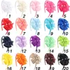 20 Stuks Veel Pinwheel Haarbanden Voor Meisjes Kinderen Handgemaakte Effen Harde Satijnen Hoofdbanden Met Lint Strikken Haaraccessoires CX200714271o