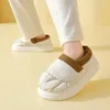 Slippers 2023 Winter Shoes Women Warm Plush Furry Snow Boots Outdoor Home Waterproof Down Padded Quilted Man Platform