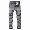 Jeans pour hommes Hommes Stretch Slim Style Pantalon en denim nord-américain Mode Casual2024