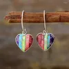 Dangle Earrings Bohemian Vintage Emperor Stone Colorful Pendant Women's Classic Ethnic Style Natural Jewelry