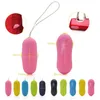 Vibrators 10 stks/lot 20 snelheden draadloze afstandsbediening trillende seks ei waterdichte vibrator seksproducten seksspeeltjes voor vrouw TD0090 231216