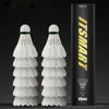 Badminton Shuttles 12 stuks Witte Ganzenveren Badminton Sport Shuttles Duurzame Trainingsbal 231216