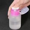 Storage Bottles 150ml Nail Polish Remover Refillables Bottle Empty Press Pump Dispenser Cleaner Makeup Manicure Tools