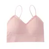 Completo da yoga da donna reggiseno sportivo senza schienale fionda cinturino sottile push up reggiseni sportivi palestra crop top reggiseno fitness traspirante bellezza schiena