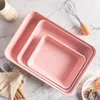 Baking Moulds 9/11/13 Inch Rectangle Carbon Steel Cake Mold Cake Tool Pastry Muffin Cake Mold Nonstick Cake Pan Cake Baking Tray Baking Tools 231216