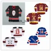 Gaoxin Top Ed Men Movie J.Cole Hockey Jerseys Forest Hills Dr. Embroidery Jason Vorhees 13 Friday The 13th Black Jersey Black White Yellow 14 Will