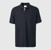 Disador Burbrerys Estacion Europea Bajia Polo 캐주얼 파라 Hombre Clasico 컬러 Solido tb Carta Bordado Verano B Camiseta de Manga Corta Hombres 9114ess