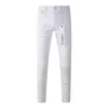 Purple Brand Jeans American High Street White Jeans 9024