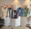 Kurtki męskie ubrania robocze marka mody Carhart Canvas Washable Wax Dyed Detroit Jacket Coat American Worwear Label Fallow