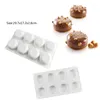 Baking Moulds Fruit Animals Silicone Cake Mousse Mold Round Love Heart Chocolate Candle Trays Pastry Bakeware Kitchen Accessories