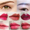 Tatueringsfärg 5st permanent makeup pigment 15 ml kosmetisk bläck färg inställning för fretting ögonbrynsläpp (beige)
