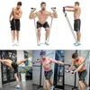 Bungee vücut geliştirme direnç bantları spor salonu lastik spor elastik fitness spor aksesuarları taşınabilir ekipman 50 lbs bant 231216