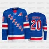 New York''rangers''jacob Trurba 2022-23 Обратный ретро-Джерси Мика Зибанежад Адам Фокс Игорь Шестеркин Крис Крейдер Артеми Панарин Лафр