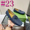 40MODEL Designer de luxe Homme Mocassins Chaussures vertes de haute qualité Livraison gratuite Articles pour hommes Mode Slip-On Couture à la main Boucle en métal Chaussure décontractée