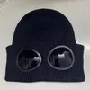 Очки с двумя линзами, шапочки, мужские вязаные шапки с черепом, уличные женские зимние шапки унисекс, черный капот Gorros2050