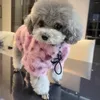 Vestuário para cães outono e inverno roupas espessadas calor schnauzer fa dou bi xiong teddy pequeno casaco de pele médio moda