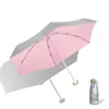 المظلات UV قابلة للطي المظلة المصغرة المظلة المحمولة للشمس Protectio T21C