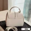 CE Mini Tote Flep Omuz Tasarımcısı Kadın Üst Tapı Hangbags Tuval Deri Çapraz Vücut Tag Çanta Çanta Altın Donanım Twist Kilit Çıkarılabilir kayış