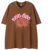 T koszule pająki damskie męskie koszule projektanci rama literowa drukowana moda Kobiety T-shirt T-shirt bawełniane koszulki krótkie rękaw 555555 DGC7
