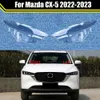 Boîtier de phare avant de voiture, abat-jour, coque de lentille en verre pour Mazda CX-5 2022 2023