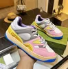 Nieuw product 2024 Designer Casual Schoenen Dames Heren Luxe Low Help Sneakers Lnterlocking G Veters Sneakers Basketbalschoenen Witte geperforeerde stof OutdoorsTrai