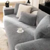 Sandalye, oturma odası için vizon kadife kanepe sıcak kalınlaşmış ped anti-kayma covrs kış battaniye kanepe yastık evi
