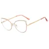 Lunettes de soleil 2023 Mode Sexy Cat Eye Lunettes de lecture Femmes Anti Blue Light Grossissement Presbytie Spectaclese Lunettes Cadre Dioptrie