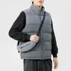 Gilet da uomo 2024 Gilet Giacca da uomo caldo giacche senza maniche Parka maschile velluto a coste patchwork spesso colletto alla coreana cappotti imbottiti in cotone casual