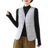 Women's Vests Vest Outside Wear Female Winter Light Clip Cotton Hundred Loose Shoulder Undershirt Waistcoat Women