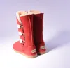 2023 Vender quente novo designer clássico Aus 3 botões Mulheres botas de neve U187300 altas botas de mulheres mantêm botas quentes US3-12 EUR35-43 Frete grátis