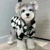 Vestuário para cães outono e inverno roupas espessadas calor schnauzer fa dou bi xiong teddy pequeno casaco de pele médio moda