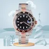 With box High Quality luxury Watch 40mm Sapphire Glass China 2813 Movement Mechanical Automatic Mens Watches Waterproof Sport super luminous man fashion watchs