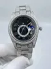 Horloges "Horloges voor herencollectie - Volledige diamanten wijzerplaat, 42 mm waterdicht mechanisch uurwerk"