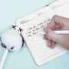 40 шт., милая коровья силиконовая меховая шариковая гелевая ручка с мультяшным домашним животным, плюшевая ручка для письма