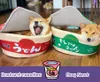 canili penne Cute Instant Noodle Pet House Kennel Super Large Warm Dog Cat Nest Beds Cuscino Udon Cup Noodle Pet Bed Rimovibile Facile Pulizia 231216