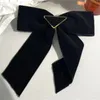 2024 Barrettes Fashion Bow Barrettes Designer Womens Girls Velvet Hairpin