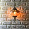 Pendant Lamps Mediterranean Middle East Brown Tank Lights Retro Bathroom Restaurant El Handmade Glass Bedroom E14 Fixtures