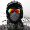 Cykelmössor masker vinter varmare fleece bandana termisk halv ansiktsmask utomhus sport cykling jakt skidåkning vandring cyklist snowboard män kvinnor halsduk 231216