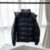 Jaquetas masculinas Designer Mon Jacket 70º aniversário para homens inverno puffer casacos acolchoados e espessados blusão clássico França marca com capuz zip quente mater9b99