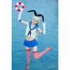 Seksi etek anime kantai koleksiyonu kancolle filo kızlar kanmusu shimakaze cosplay kostüm denizci takımları kadınlar için yazlık elbise tam set 231216