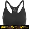 Active Shirts 1PCS Fitness Yoga Sports Top For Women Adjustable Spaghetti Strap Womens Quick Running Gym Athletic Bra