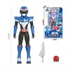 Transformation Toys Robots Mini Force Model Robot Toys With Sound and Light Action Figures Miniforce X Simulation Anime Multi-Joint Mobility Model Toy 231216