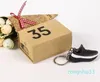 Mini Basketball Shoes Key Chain Men Women Kids Key Ring Bag Pendant Birthday Party Gift With Box