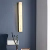 Vägglampa marmor koppar kropp modern minimalistisk kinesisk vardagsrum tv -bakgrund dekorativ gång korridor sovrum