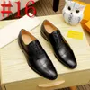 24 Style Businessmen Shoes Office Formella lägenheter Mäns bröllopsskor Designer Dress Loafers for Men mode Suede Leather Moccasins