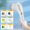 Brosses de nettoyage Brosse domestique 5 en 1 Power Spin Scrubber Électrique Rechargeable Fenêtre Maison Cuisine Salle De Bain Nettoyant Outils 231216